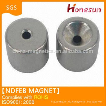 Hangzhou Seltenerd Ndfeb Magnet runder Magnet mit Loch-China-Lieferant